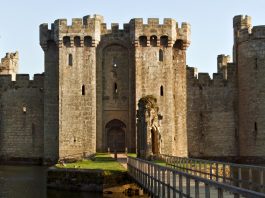 Château de Bodiam en Grande Bretagne